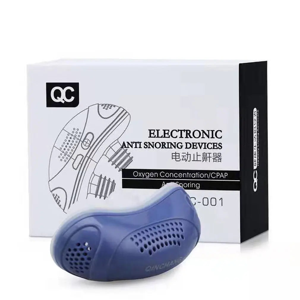 Electric anti-snoring device