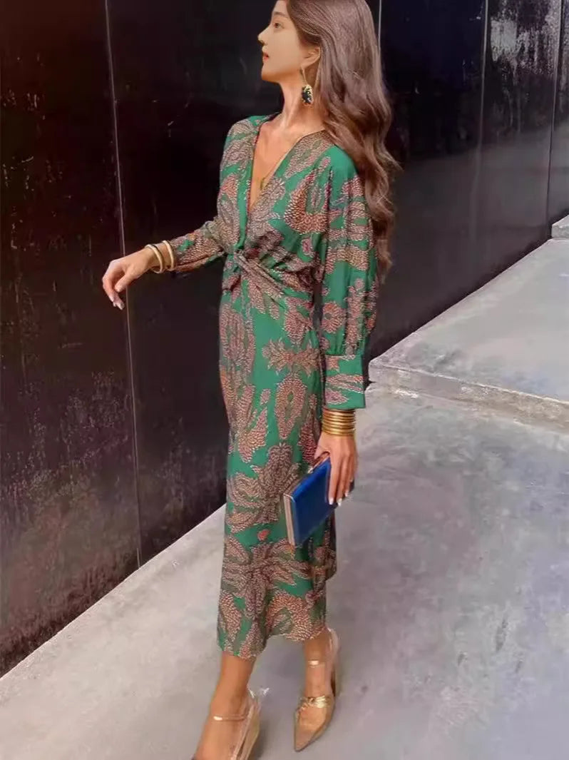 Printed Hot Style Women's Dress