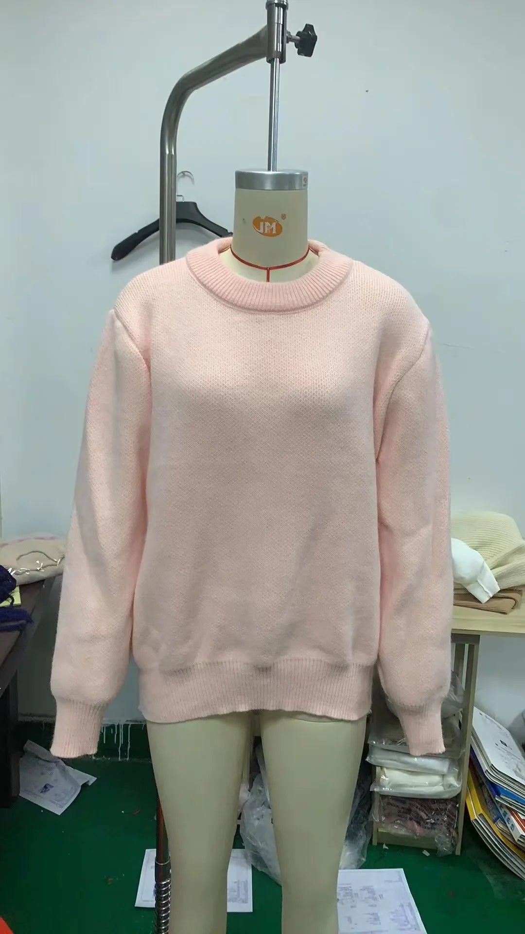 Pink Sweet Crew Neck Pullover