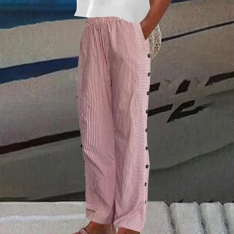 Women's Hot Striped Casual Pants