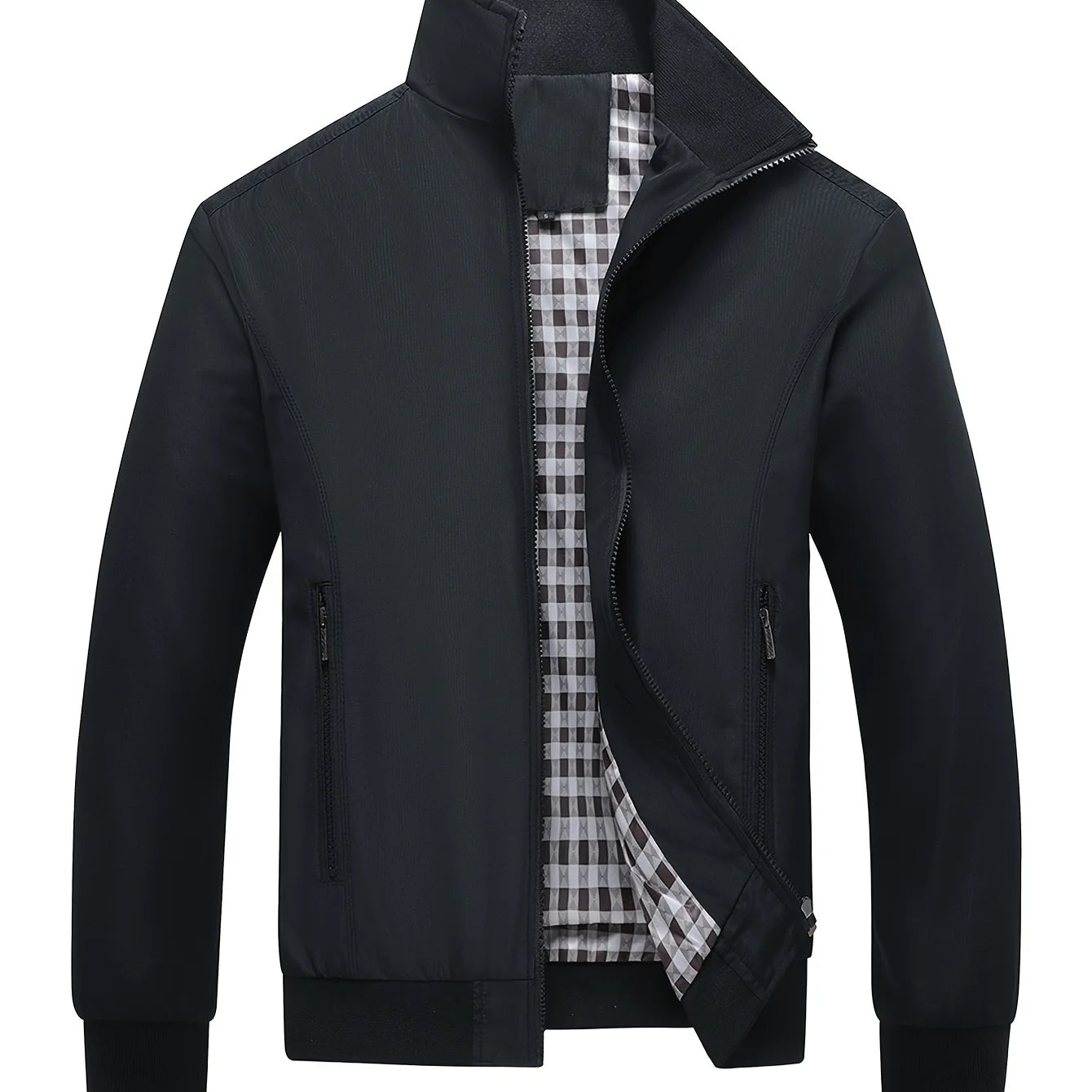 Aviator zip-up jacket