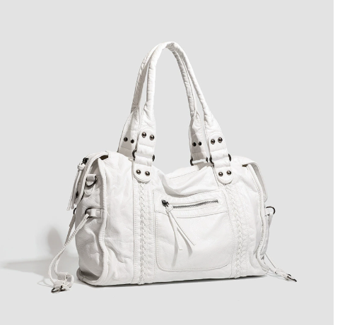 Vintage Biker One Shoulder Cross Body Bag