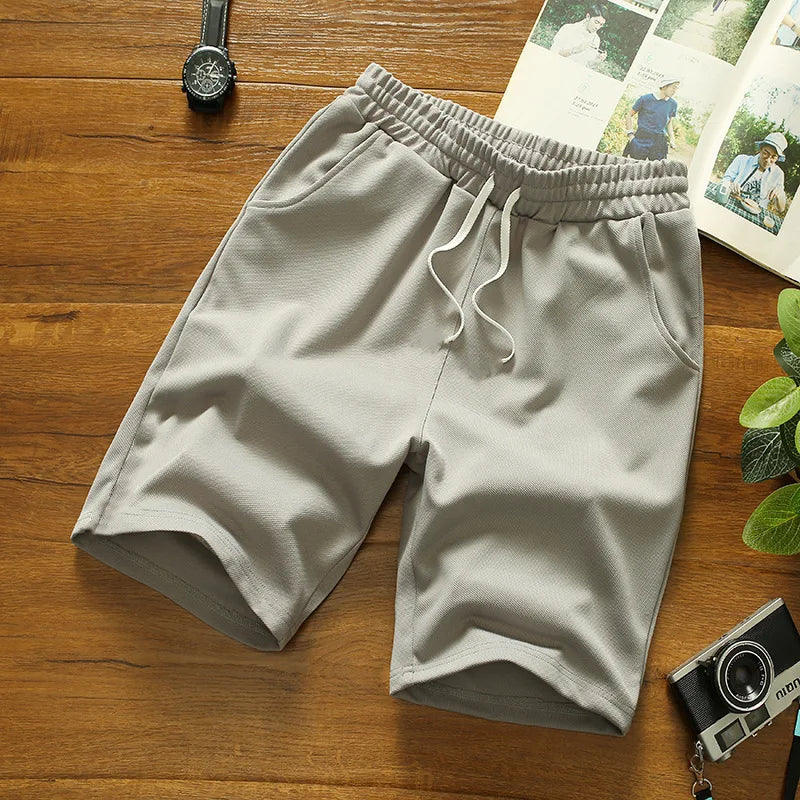Shorts Men's 5 Point Straight Leg Pants