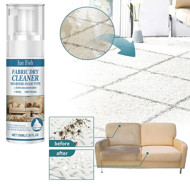 Fabric sofa cleaning agent