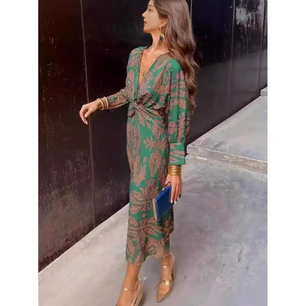 Printed Hot Style Women's Dress
