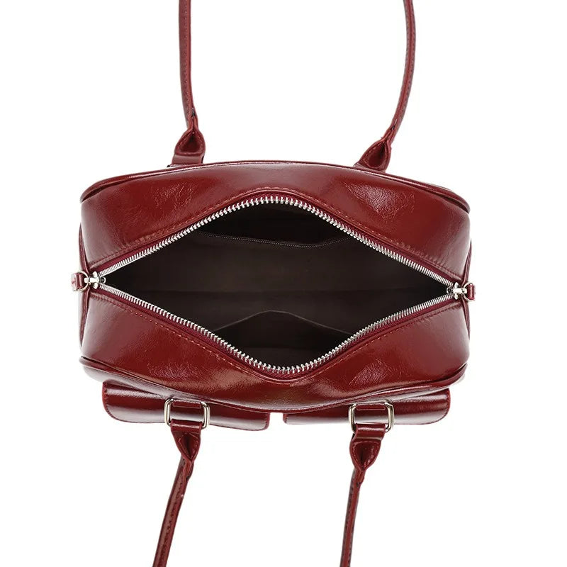 Elegant Women's Retro Shoulder Bag-PU