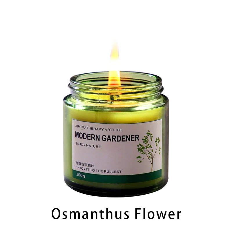 Household sweet-scented osmanthus candle