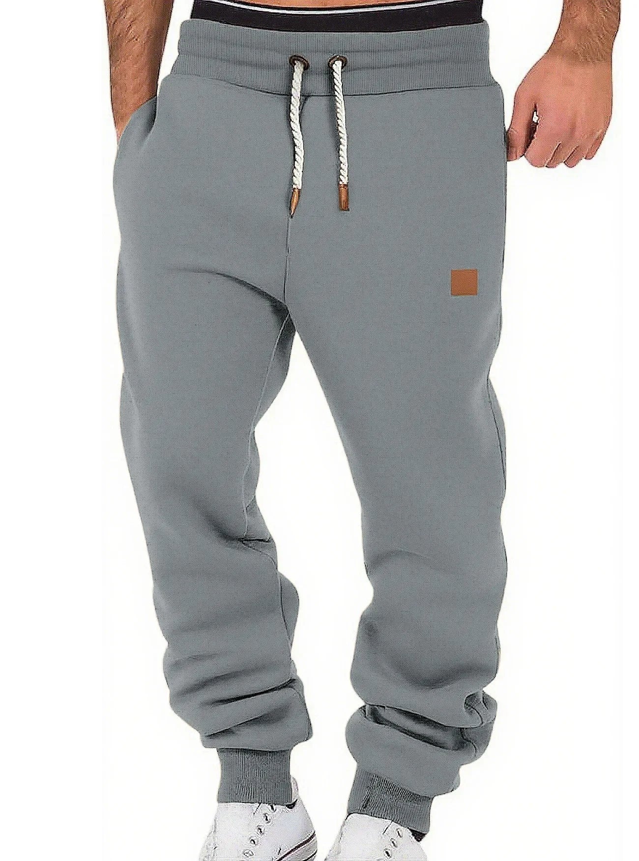 Loose corset pile pants