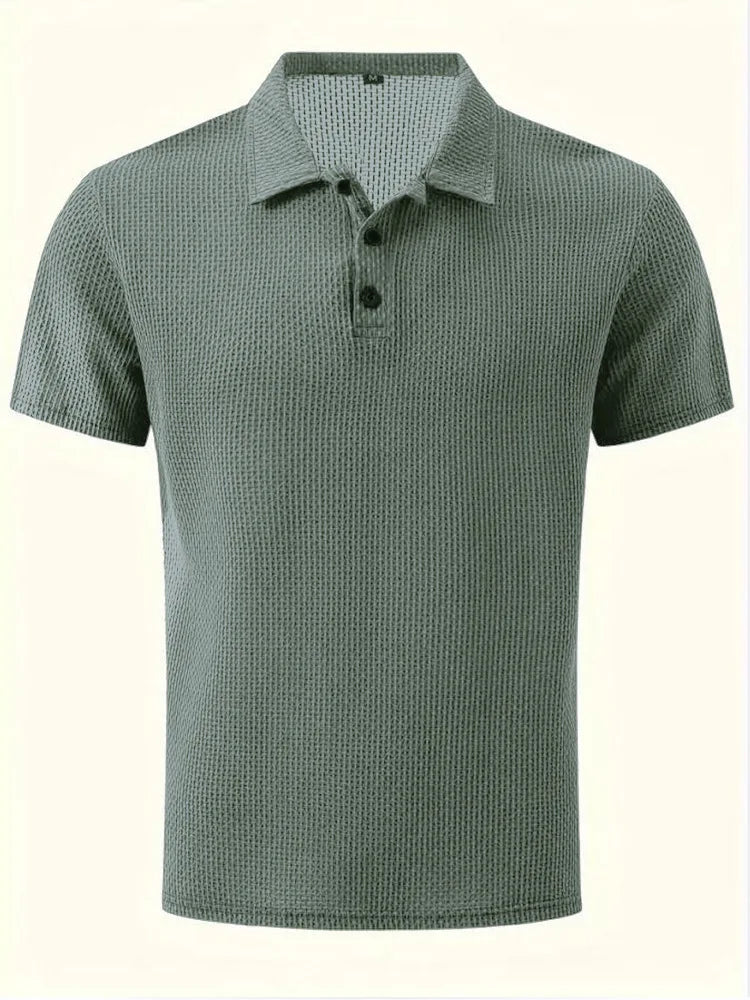 Men's Ice Silk Short Sleeve T-Shirt