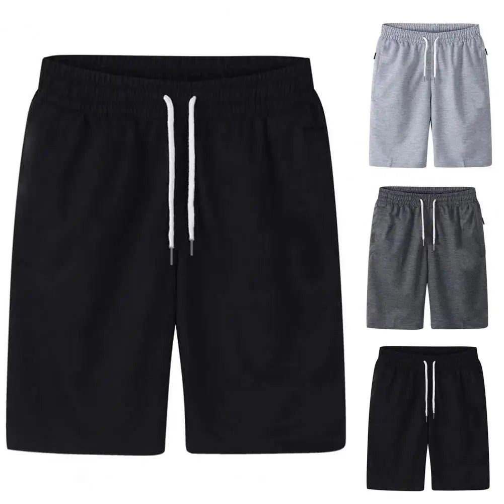 Wear thin five-point pants outside men's casual pants