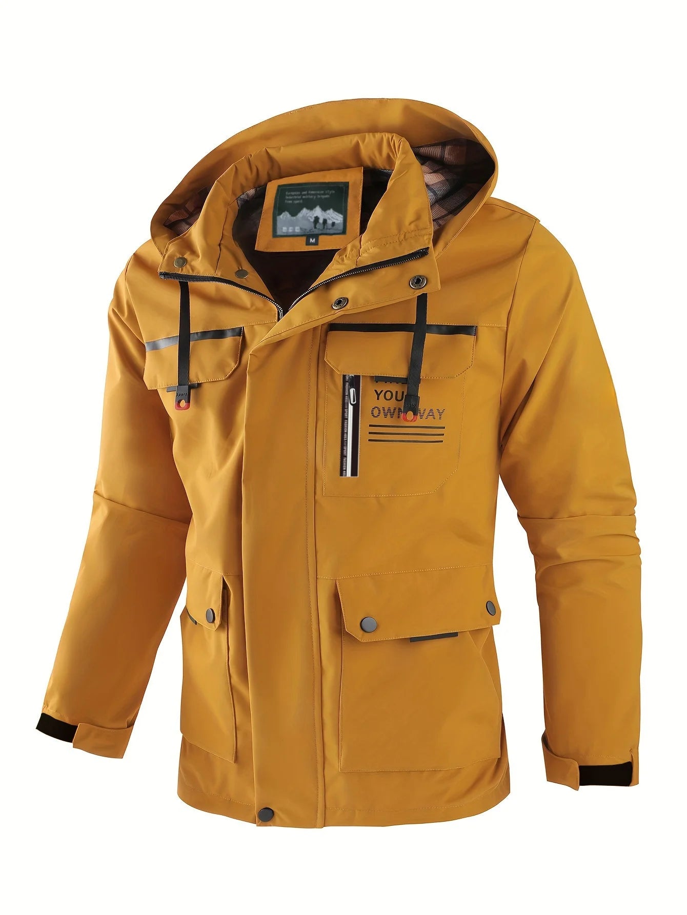 Work Clothes Multi-Pocket Jacket For Men