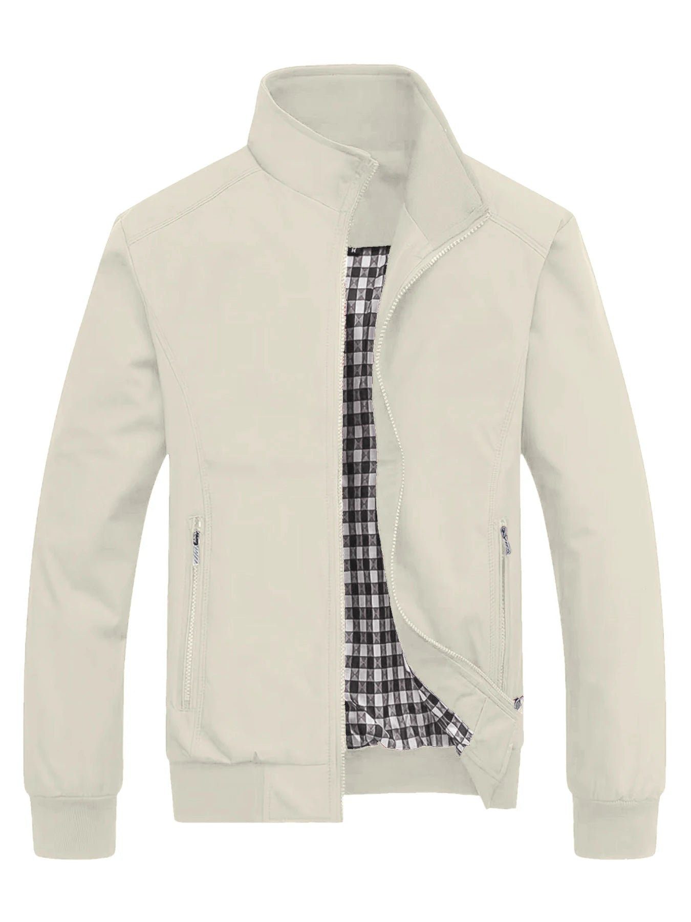 Aviator zip-up jacket