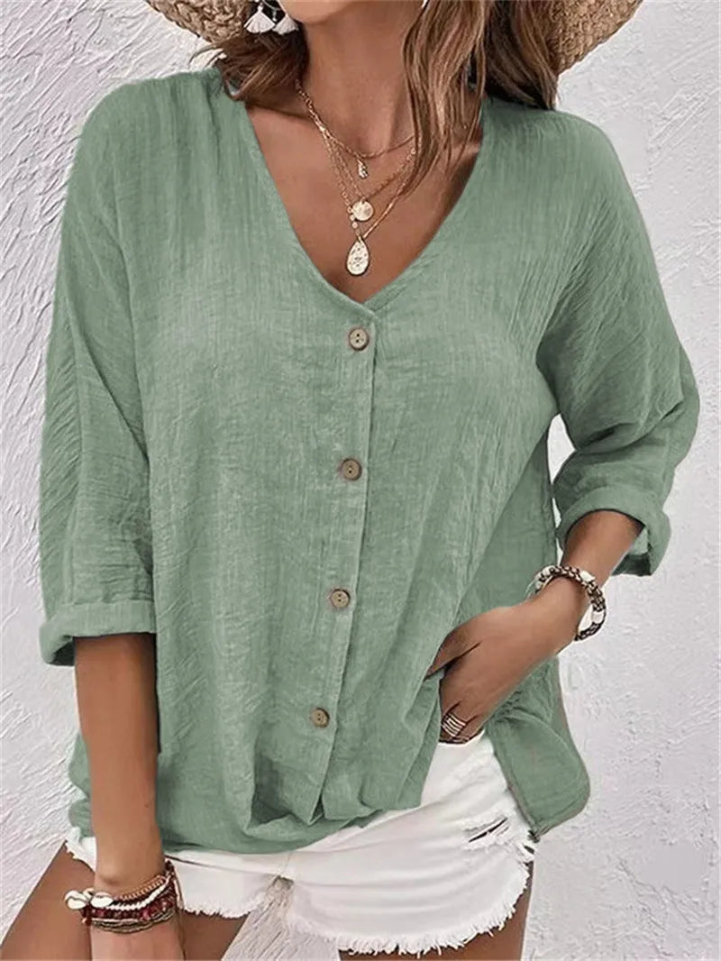 Loose T-shirt blouse
