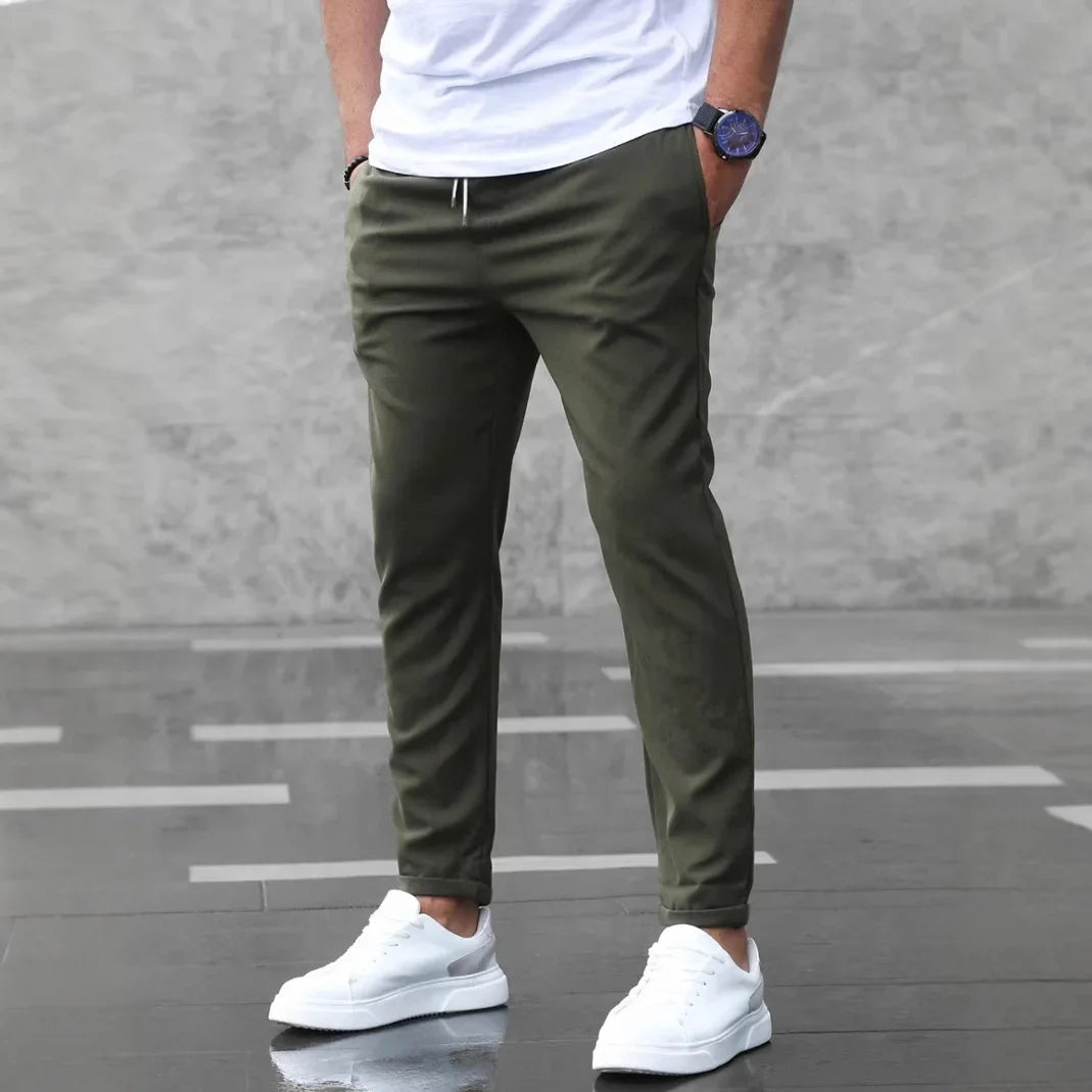 Casual Men's Cropped Pants
