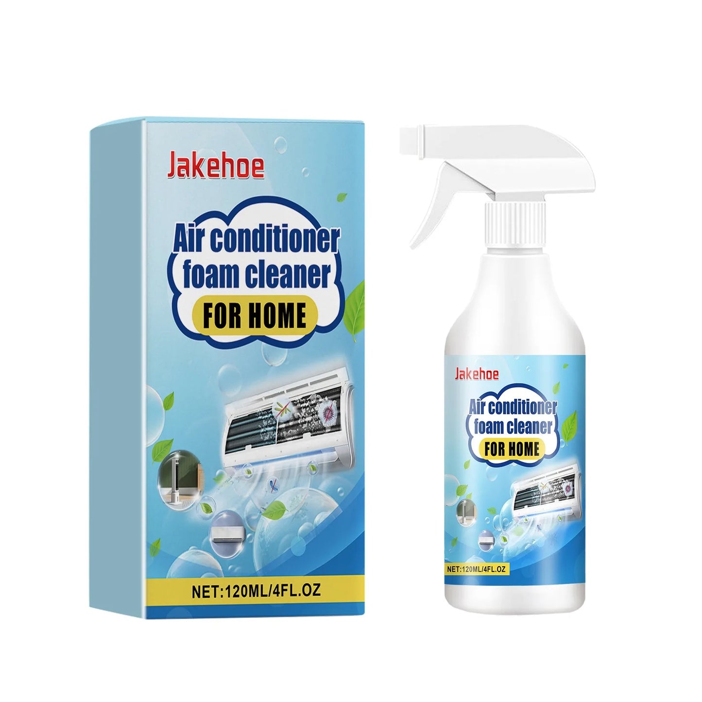 Foam cleaner for household air conditioner