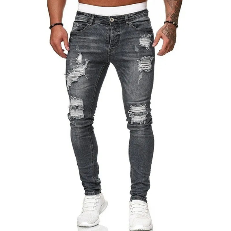 Ripped pants are versatile