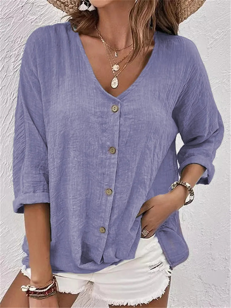 Loose T-shirt blouse
