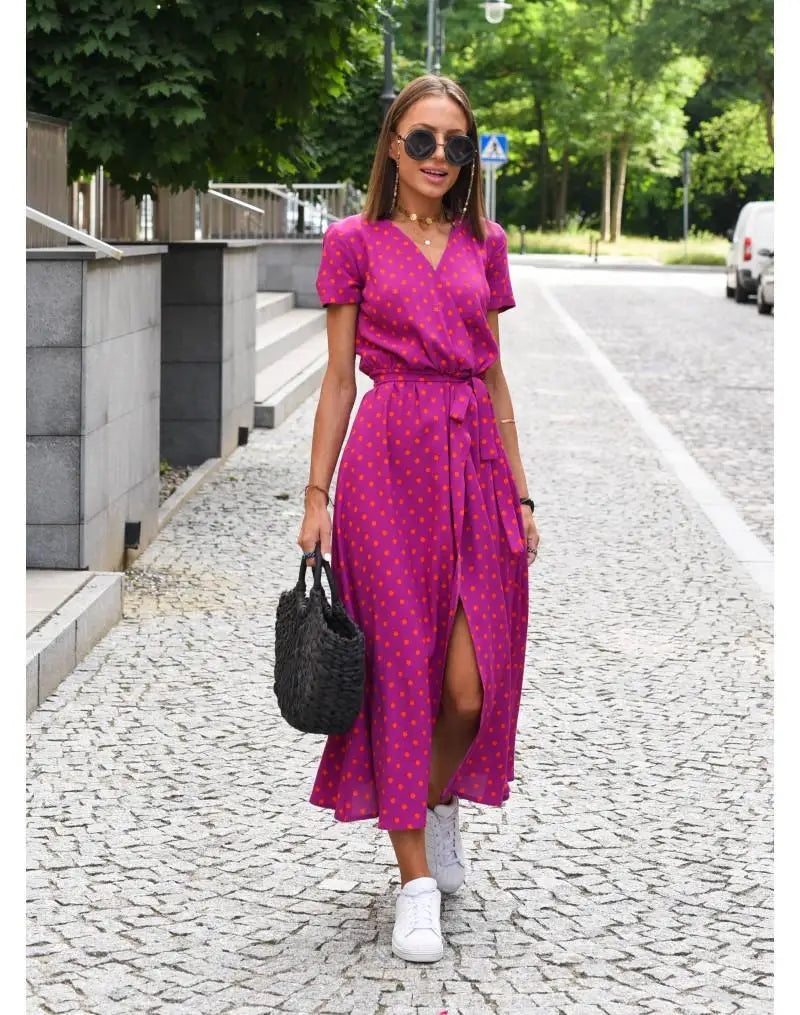 Summer women's bright dress