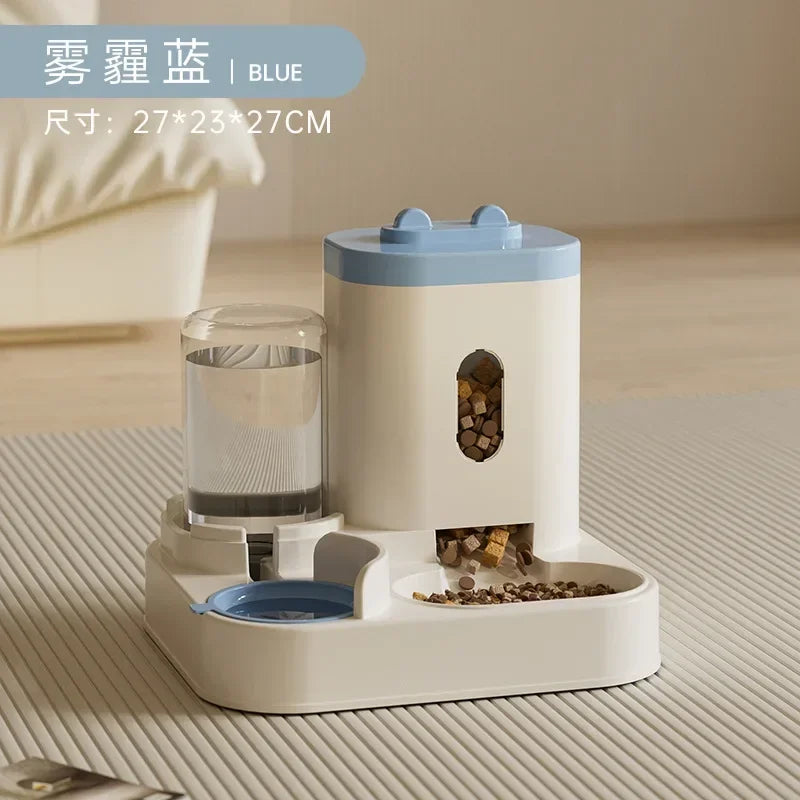 Cat and dog drink machine cat food full-automatic feeder