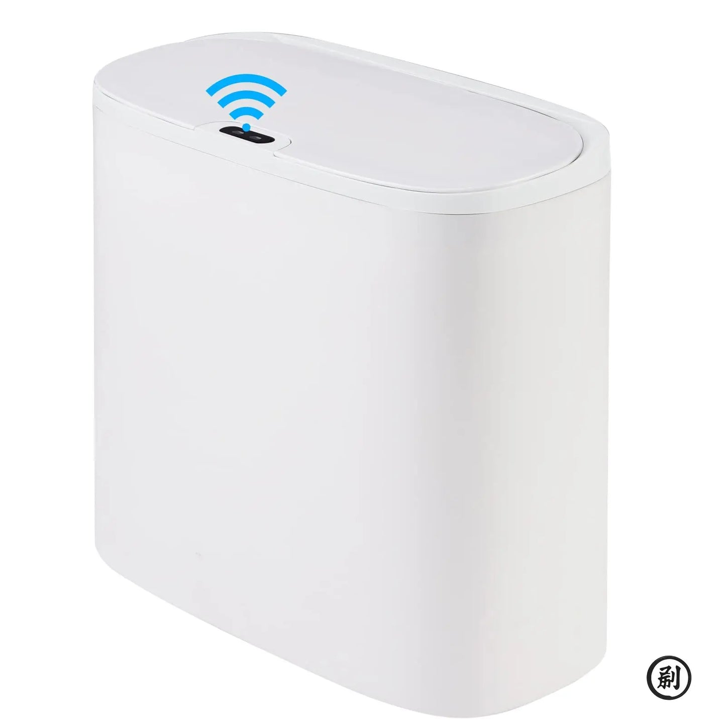 Crevice smart trash can