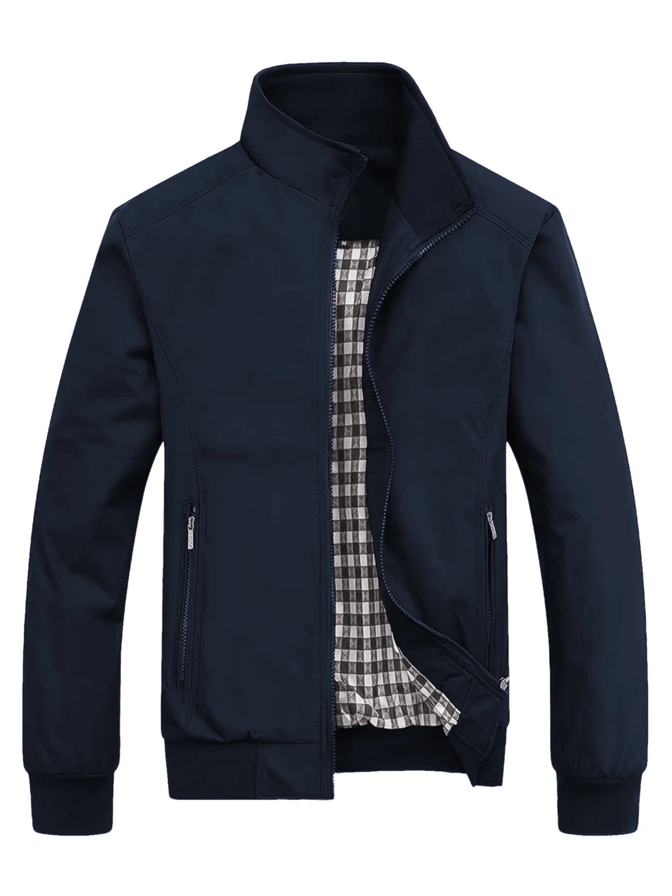 Aviator zip-up jacket