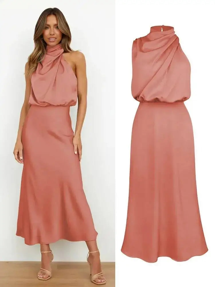 Fashion Elegant Temperament Light Evening Dress