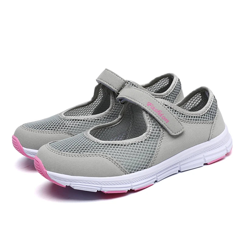 Outdoor Leisure Mountaineering Mesh Breathable Women's Shoes