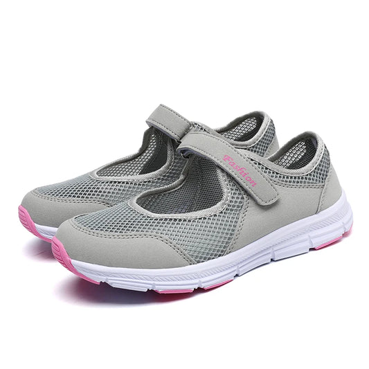 Outdoor Leisure Mountaineering Mesh Breathable Women's Shoes