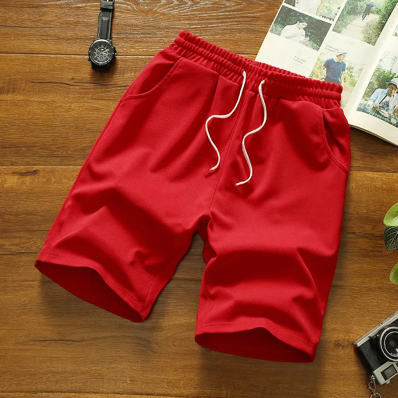 Shorts Men's 5 Point Straight Leg Pants