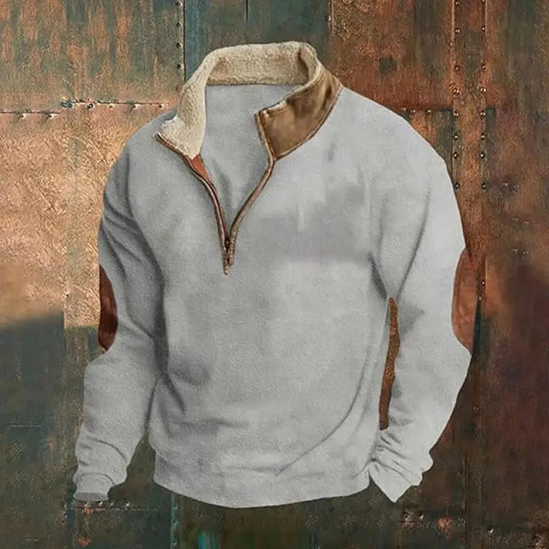Men's long-sleeved sweater