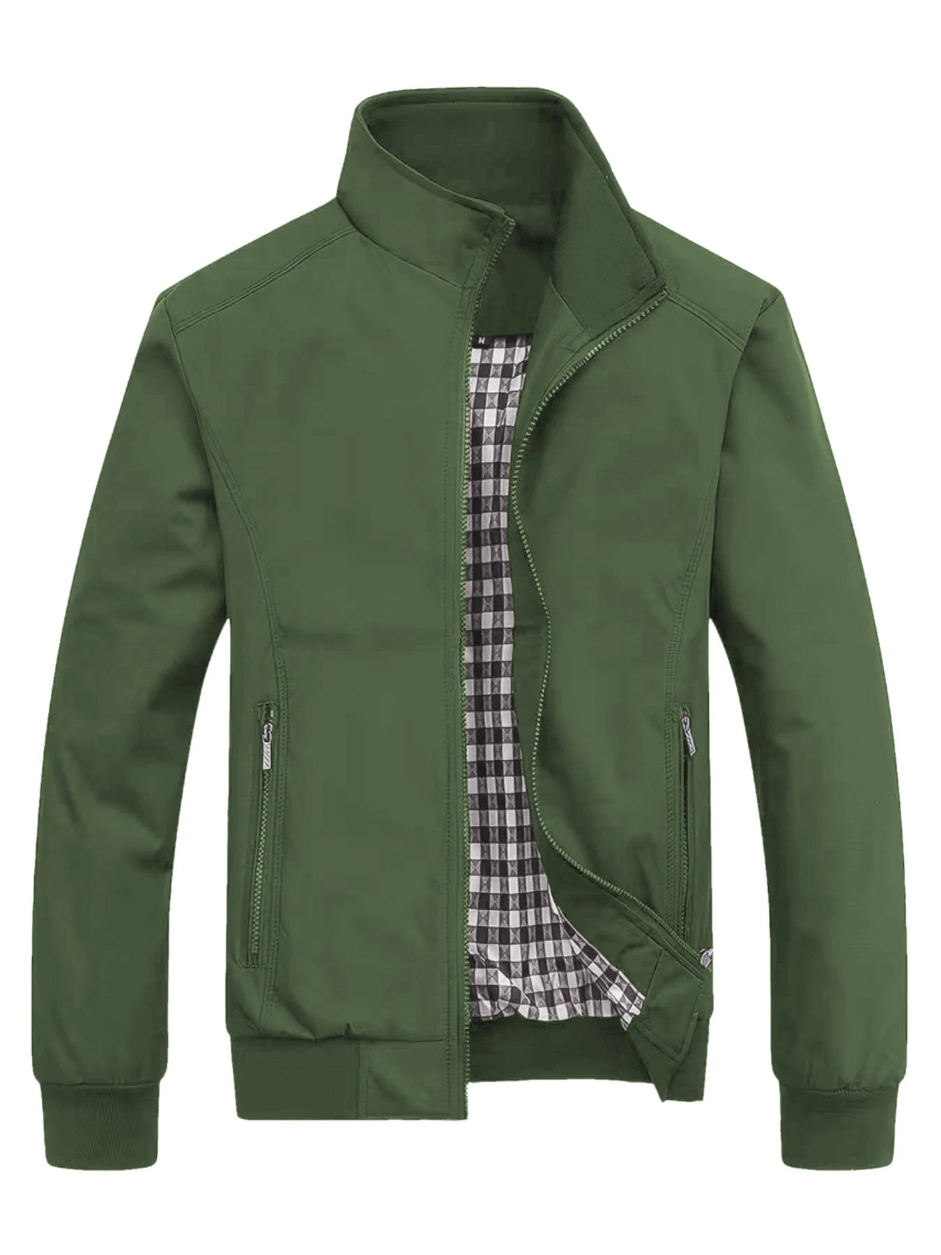Aviator zip-up jacket