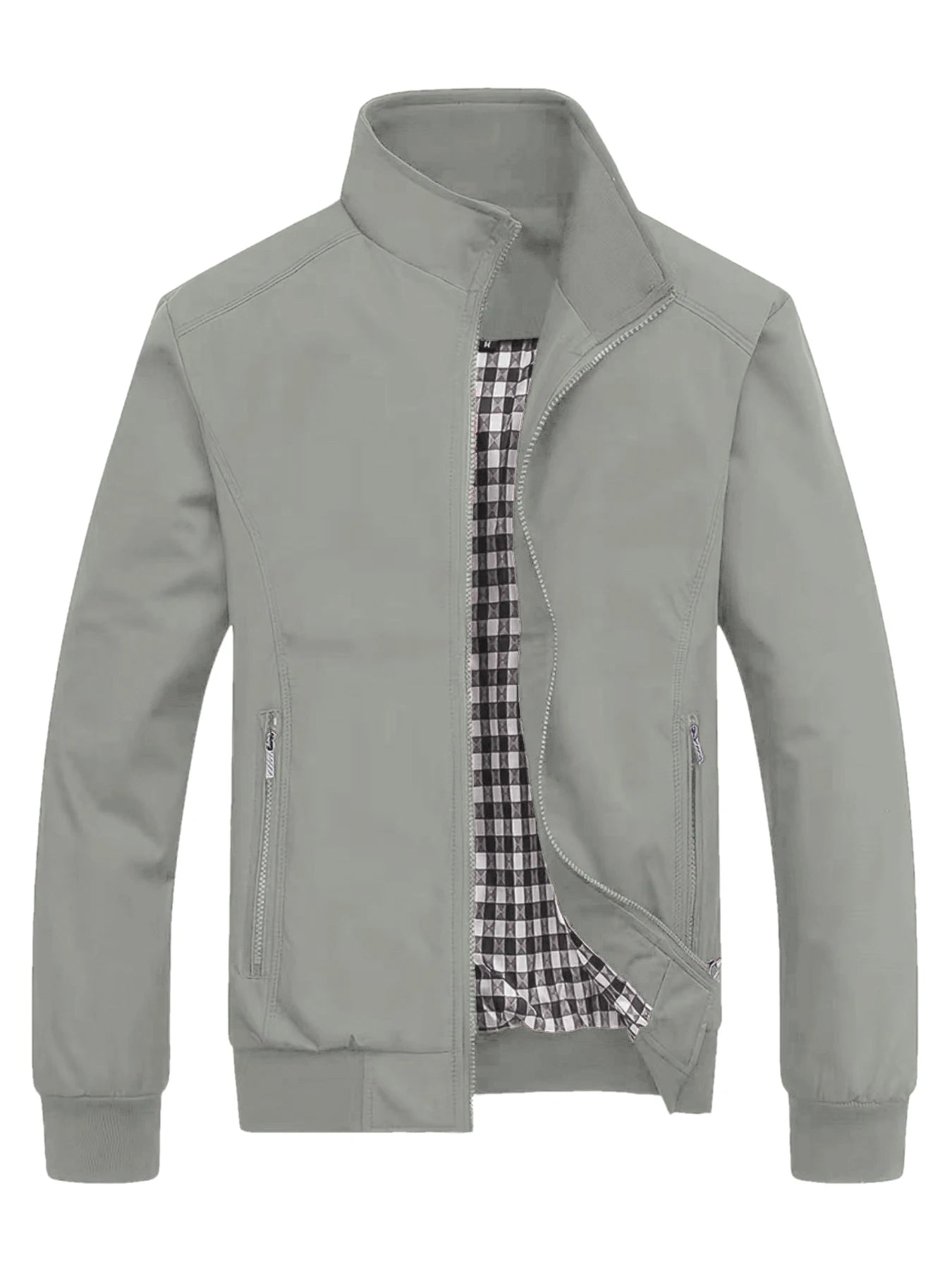Aviator zip-up jacket