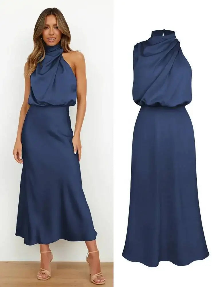 Fashion Elegant Temperament Light Evening Dress