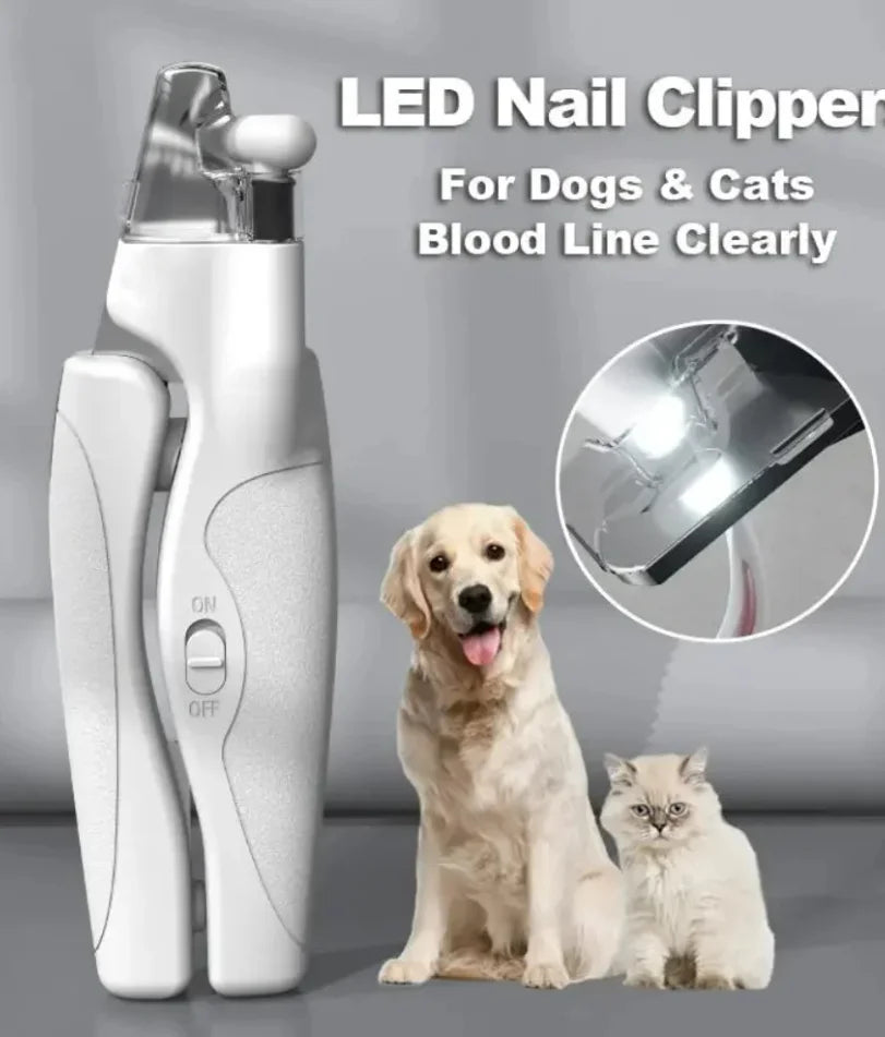 Pet led lamp char nail clipper