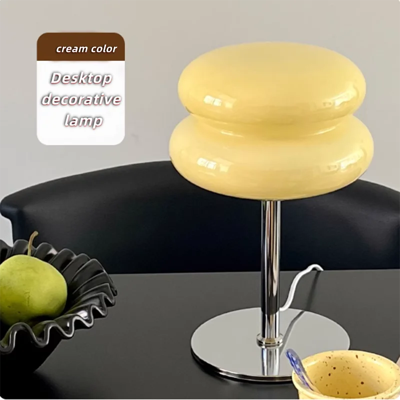 Medieval Hamburg Glass Table Lamp