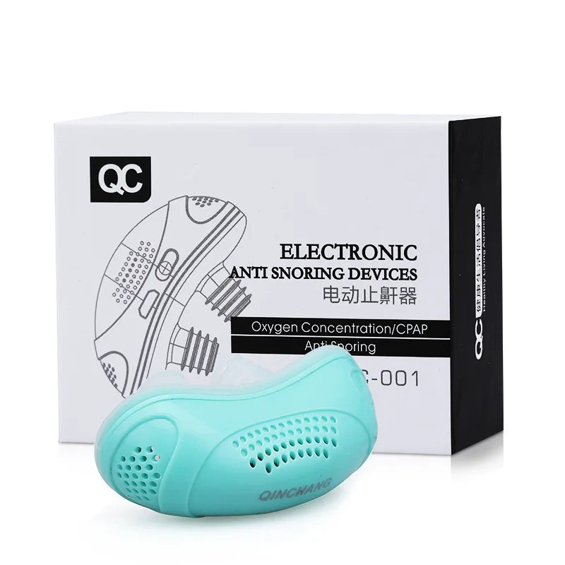 Electric anti-snoring device