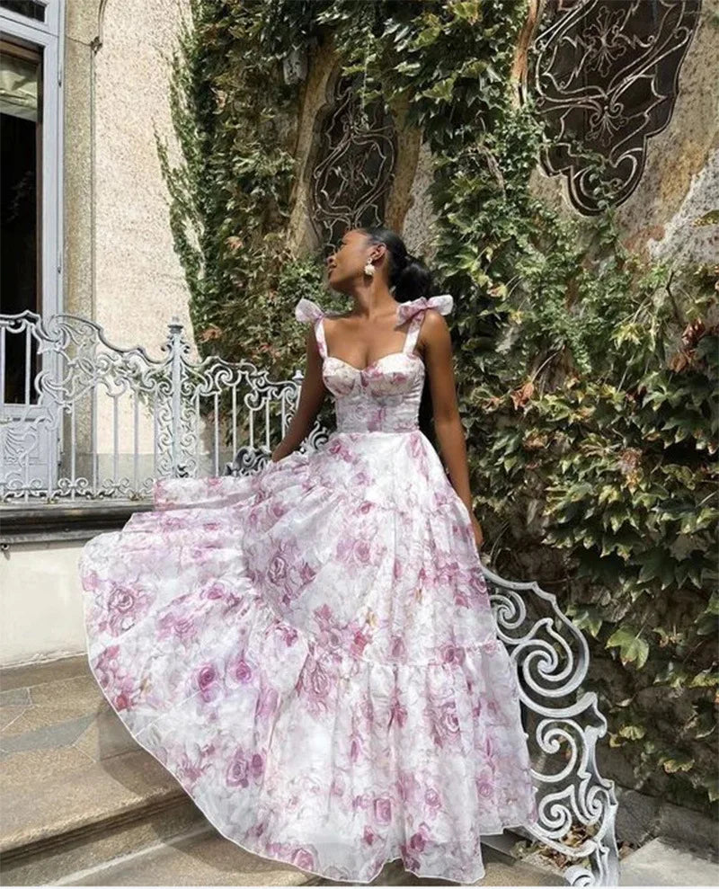 Root Yarn Fairy Long Style Temperament Evening Dress