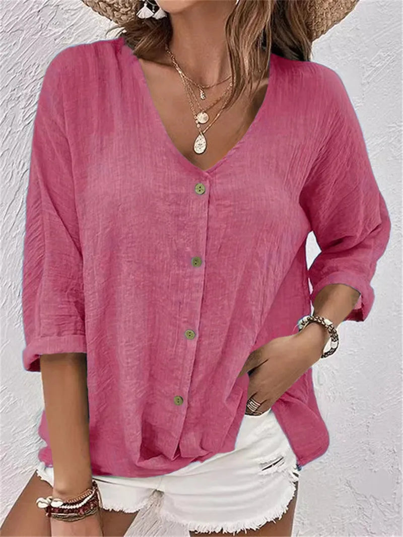 Loose T-shirt blouse