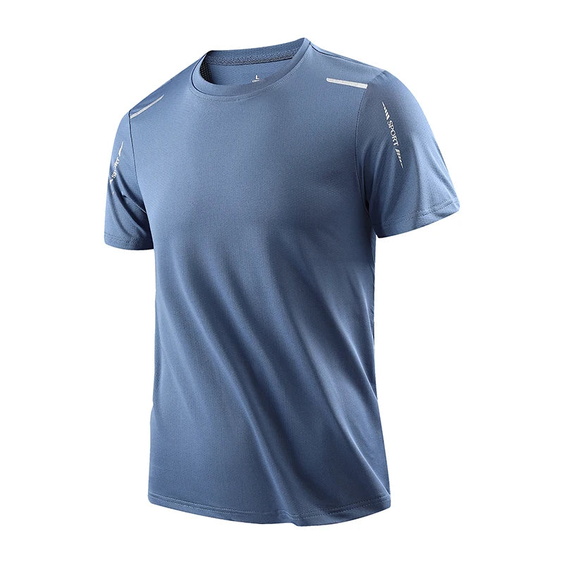 Ice Silk T-Shirt Men's Quick Drying