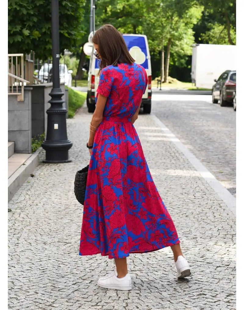 Summer women's bright dress