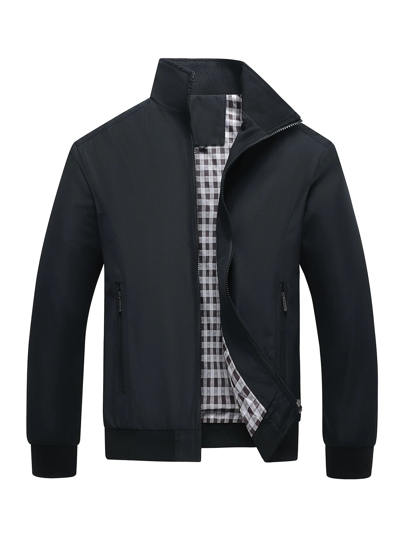 Aviator zip-up jacket