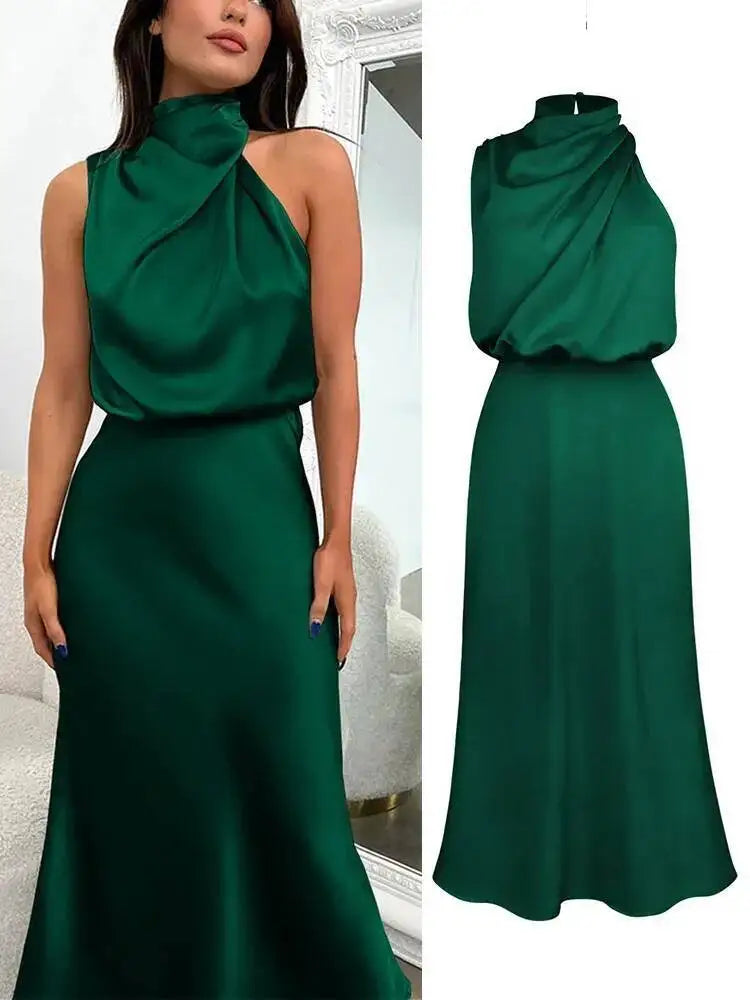 Fashion Elegant Temperament Light Evening Dress