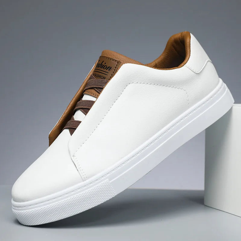 Men's Fashion Solid Low Top Skateboarding Shoes