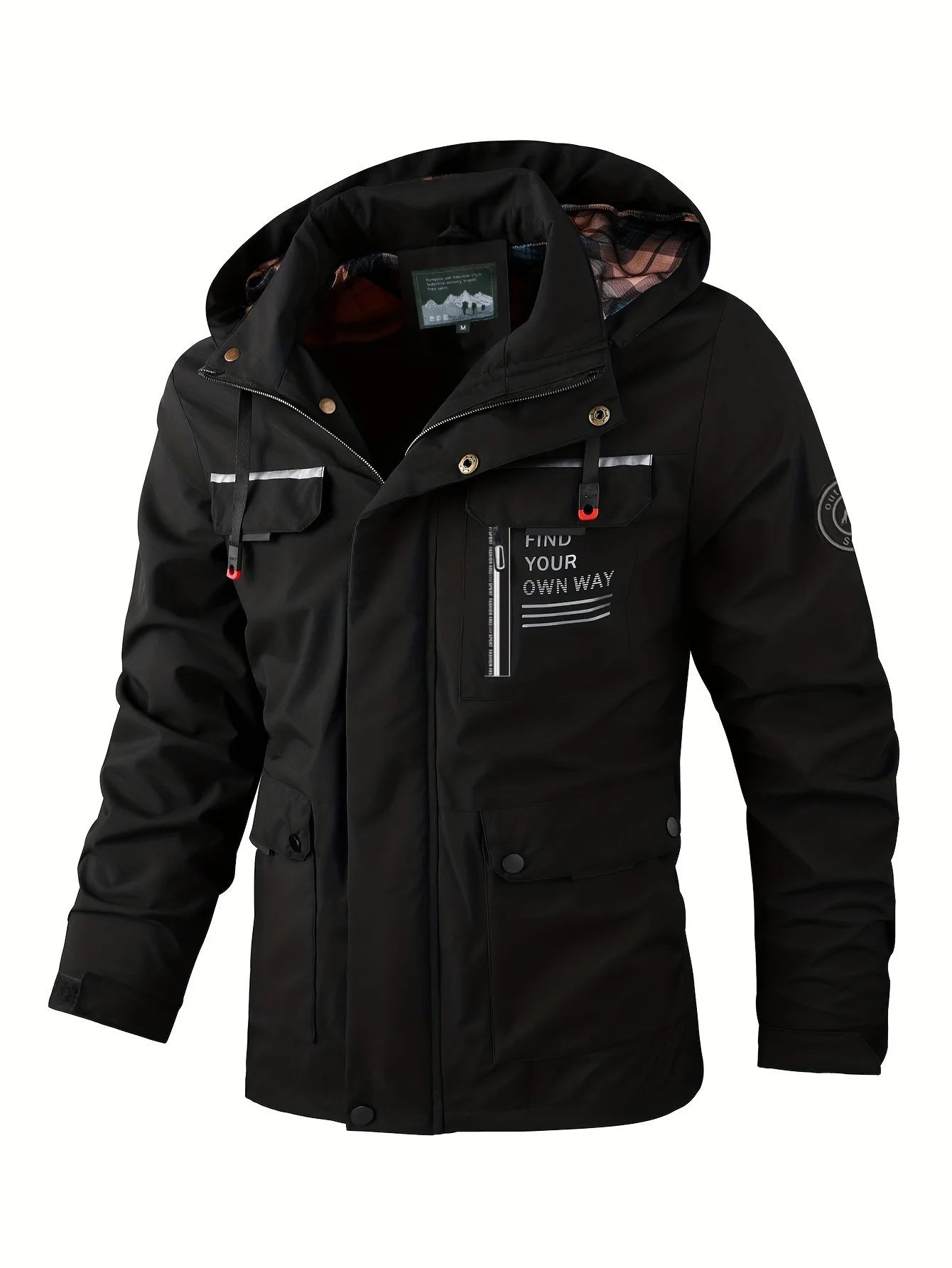 Work Clothes Multi-Pocket Jacket For Men