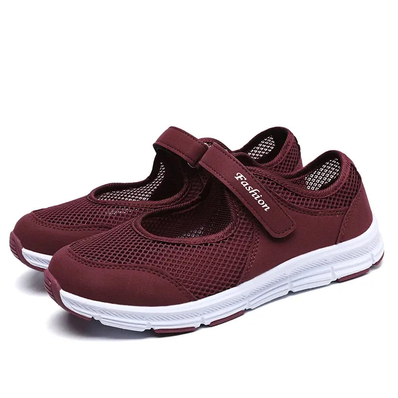 Outdoor Leisure Mountaineering Mesh Breathable Women's Shoes