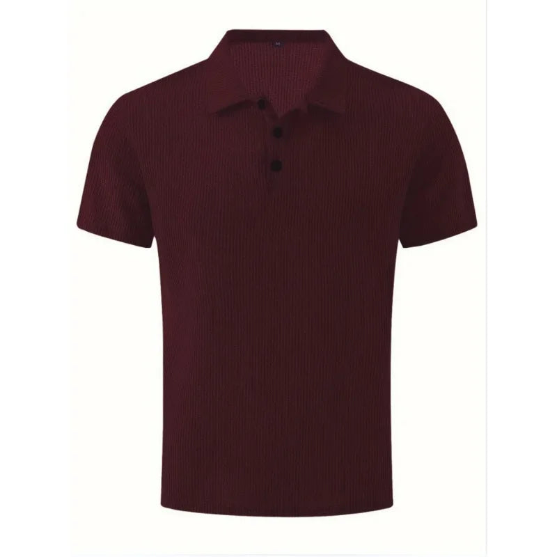 Men's Ice Silk Short Sleeve T-Shirt