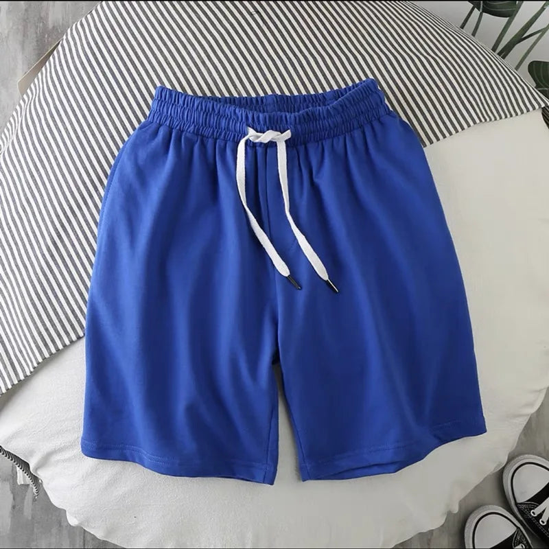 Shorts Men's 5 Point Straight Leg Pants