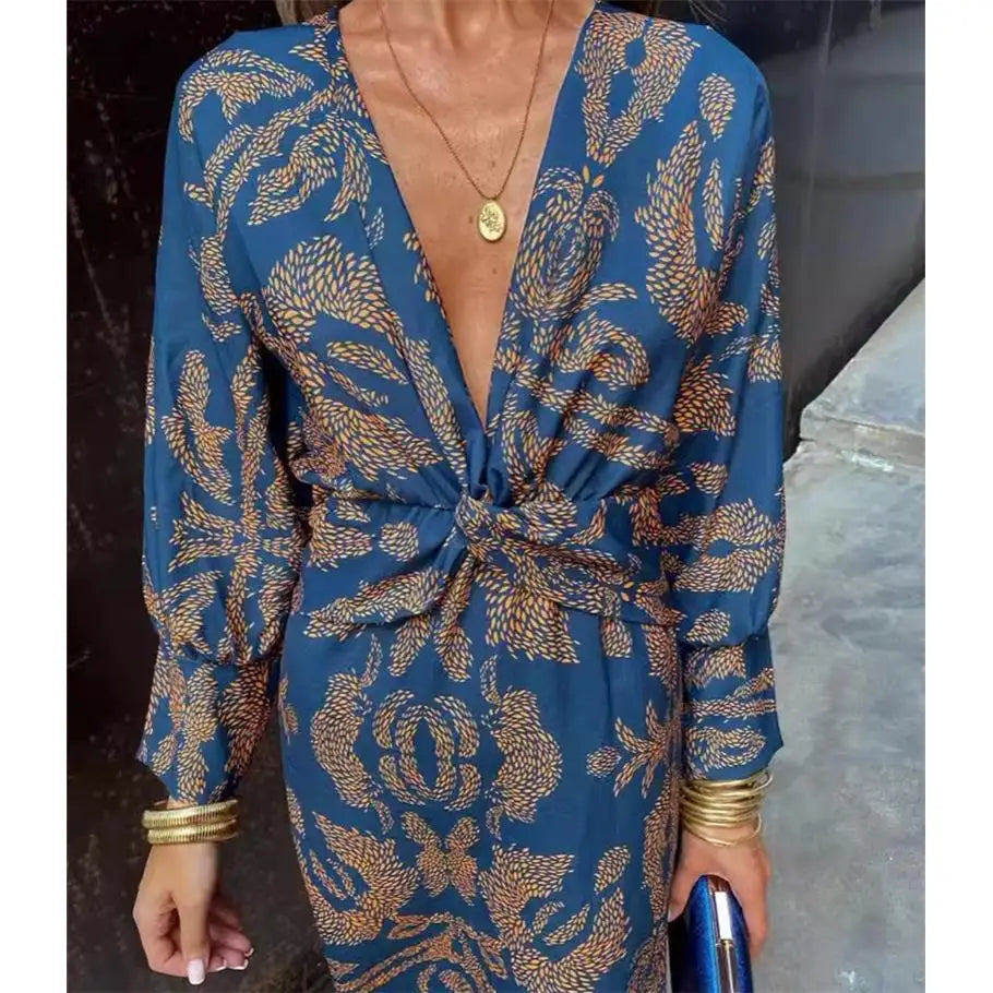 Printed Hot Style Women's Dress