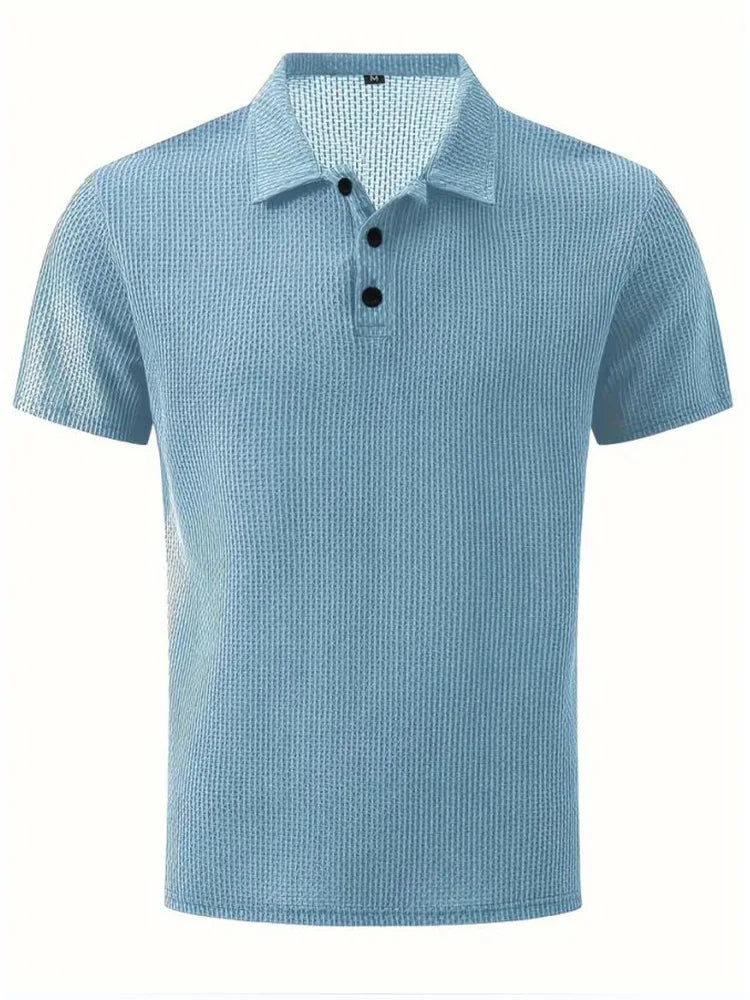 Men's Ice Silk Short Sleeve T-Shirt