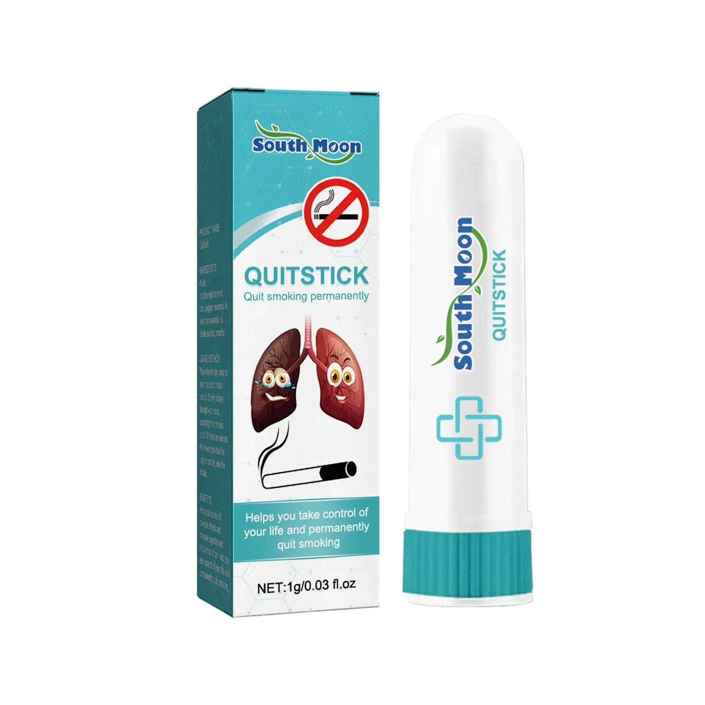 SouthMoon nasal decongestant spray relieves nasal congestion and cleanses the nasal cavity.